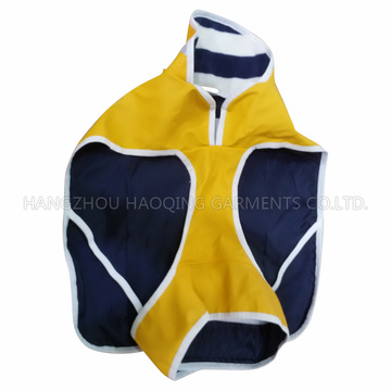 Amarillo PU impermeable para mascotas