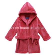 Robe à capuche en velours à base de corail Pyjamas pour bébés Pyjamas pour enfants