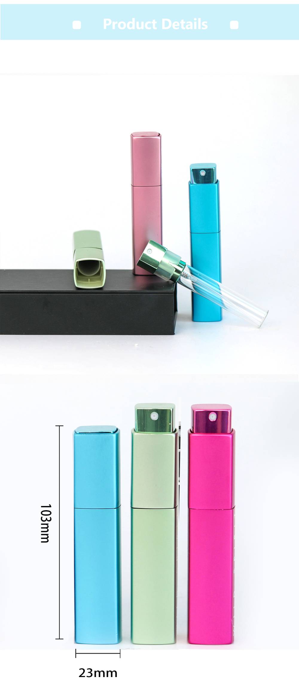 Aluminum Perfume Bottle Aluminum Perfume Bottle