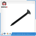 tornillos de drywall cabeza de corneta fosfatado negro