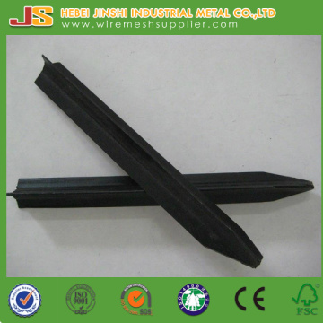 Black Bitumen Star Picket, Metal Y Post, Stahl Picket