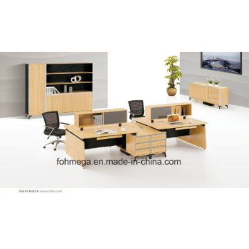 Módulo modular MFC 4 Asientos Mesa de oficina para estación de trabajo Foh-Sf-E3212-B