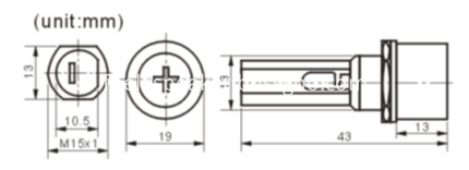 FBFH1124-1 FUSE HOLDER