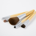 5PCS Bamboo Professional Makeup Brush Set for Beauty Makeup