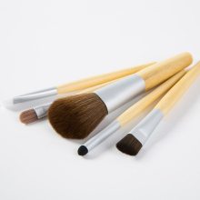 5PCS Bambú profesional conjunto de cepillo de maquillaje de belleza