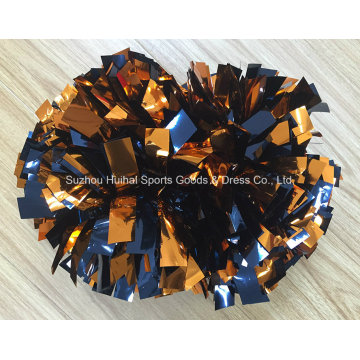 Navy and Orange POM POM