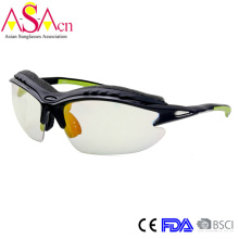 Designer de mode masculin Sport UV400 Protection PC Lunettes de soleil (14364)