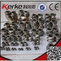 wear corrosion resisting extruder screw and barrel