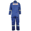 Blue Cotton Fire Retardant Reflcective Safety Workwear Coverall