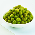 Garlic flavor green peas