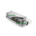 Dual 2.5′′/Center 3′′ Mirror Car Truck Mufflers Exhaust Muffler 4′′x9′′x22′′x28′′