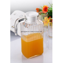 1.8L Glas Saft Krug mit Deckel