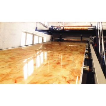 PVC artificial marble sheet production line