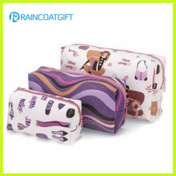 Impreso 3PCS maquillaje bolsa sistemas Rbc-025