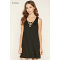 Fashion Crisscross A-Line Mini Dress