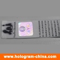 Anti-Counterfeiting 3D Laser Hologram Sticker for Cloth