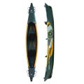 Inflatable kayak fishing in inflatable kayak 2 person