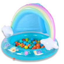 Piscina inflable de piscina para niños de arco irbow