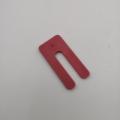 Horseshoe plastic packer shim