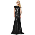 Women Sequins Prom Bridesmaid Dress