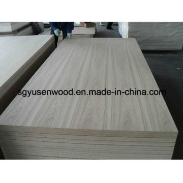 MDF crudo / precios madera MDF / tablero llano del MDF para muebles