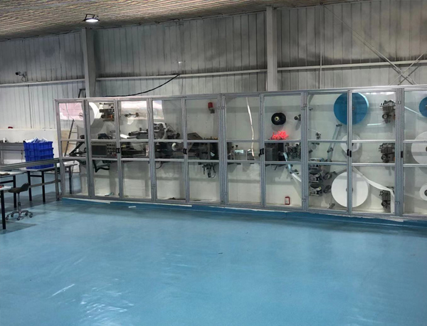 High-speed mask machine equipment