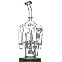 Chandelier Reciclador Water Pipe para fumo com cor verde (ES-GB-094)