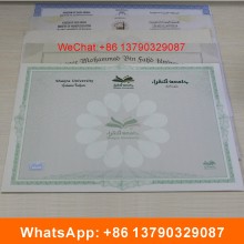 Certificado anti-falso de papel de segurança com impressão Watermark Paper