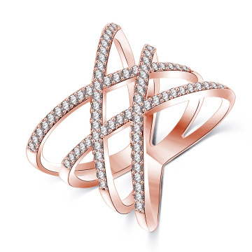 Neue Design Micro pflastern CZ Diamant Ring Schmuck 2016 (CRI1029)