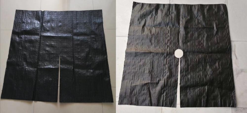 Black Woven Weed Mat 03