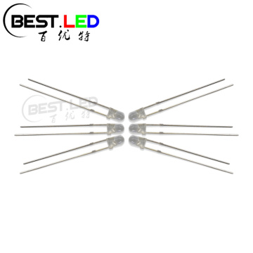 Super hell 3mm blau LED -LED -Objektiv 460 nm