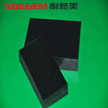 Hoja de plástico antiestático negro UHMWPE