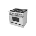 36 Inch Commercial Freestanding Gas Stove with Electric Oven