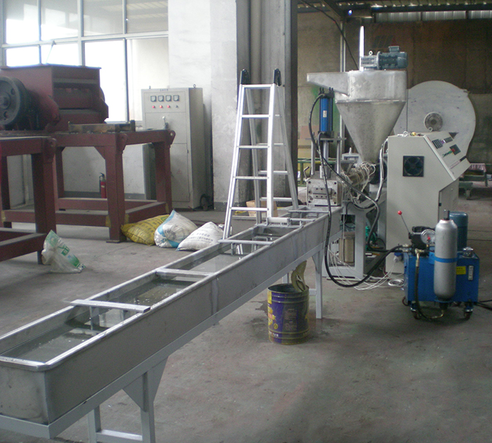 PS ABS pelletizing recycling machine