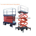 Manual/Hydraulic Vertical Cargo Portable Lift Table/Merchandise