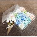 Acrylic Rose Flower Gift Box 16 Slots