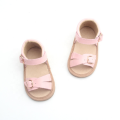 Feste Farbe Kinder Unisex Ledersandalen