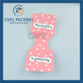 White PVC One Color Printing Jewelry Set Card (CMG-078)