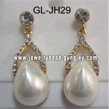 cadeau shell perles Boucles d'oreilles