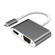 HUB USB3.0 Tipo C para HDMI (4K) e adaptador USB-C