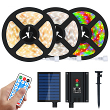 Solar Powered LED Strip Light for Garden Lawn