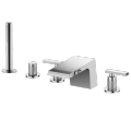 5-Hole rim mounted bath shower mixer