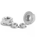 Galvanized DIN6923 Hex Nut with Flange