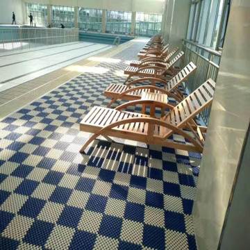 Sala de sauna Alfombra de área húmeda Pisos de piscina