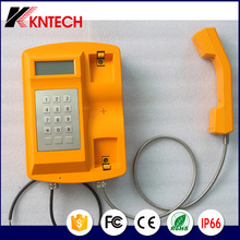 Outdoor &amp; Wetter widerstandsfähige Telefone Knsp-18LCD Kntech