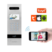 Téléphone de porte audio avec caméra pour la construction de l&#39;interphone