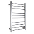 Polished Stainless Steel Electric Heated Towel Rack