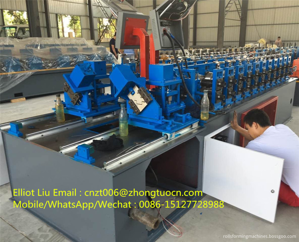 Combinado Keel Roll formando máquina / Double Line Keel Roll Formin