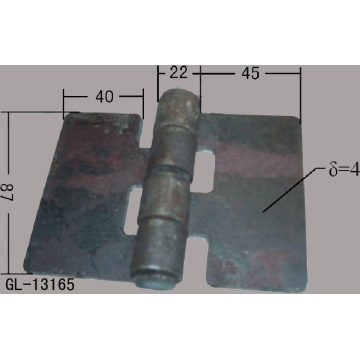 Pieza del pasador de la bisagra del tractor