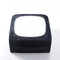Black Armchair Cushion Cover